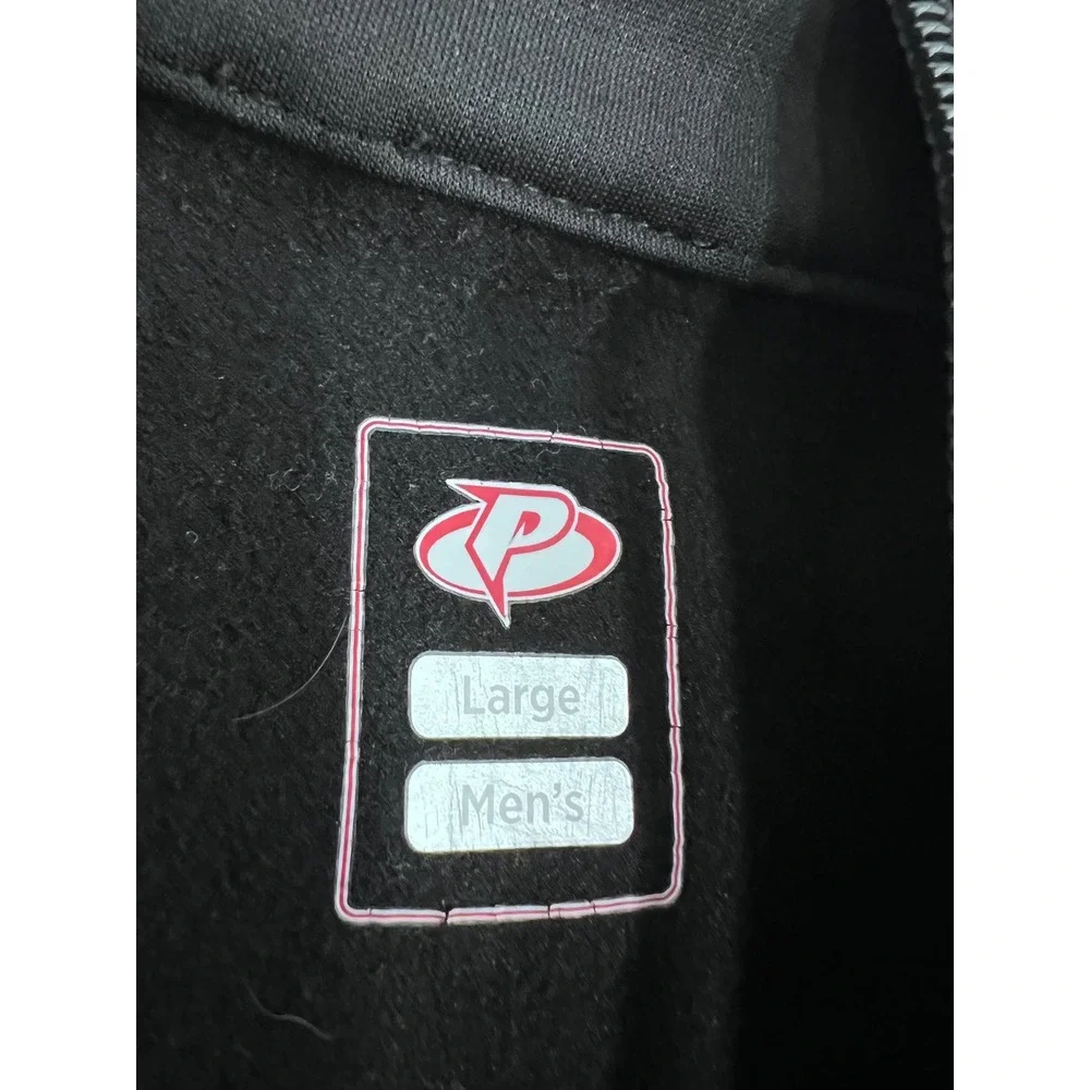 Primal Wear Traverso Mens Large Cycling Jacket Black Thermal Fleece Full Zip L
